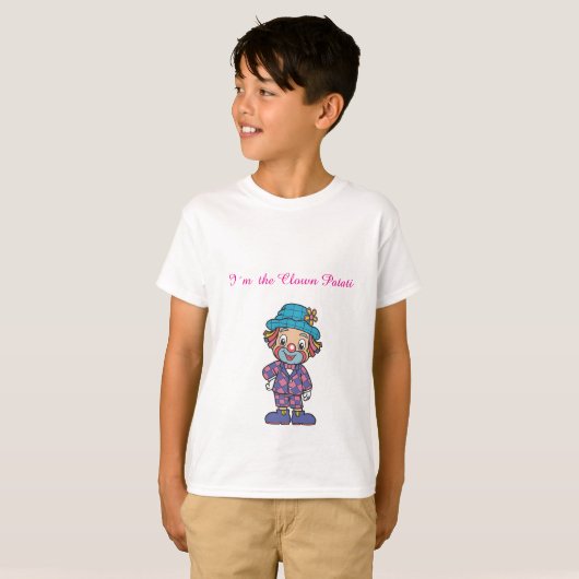 Cute Clown T-Shirt (Vorne ganz)
