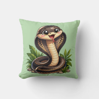 Cute Cobra Snake Kawaii Cushion Pillow Kissen
