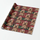 Cute Cocker Spaniel Fun Dog Lover Christmas Geschenkpapier (Ungerollt)