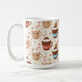 Cute Cocoa Holiday Coffee Mug Kaffeetasse (Links)