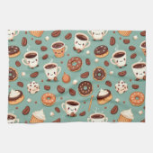 Cute Coffee Geschirrtuch (Horizontal)