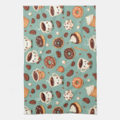 Cute Coffee Geschirrtuch (Vertikal)