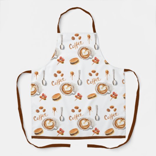 Cute Coffee Schürze (Vorderseite)