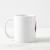 cute color full cat design kaffeetasse (Links)