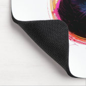 cute color full cat design mousepad (Ecke)