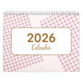 Cute & Colorful 2026 Calendar Kalender (Titelbild)