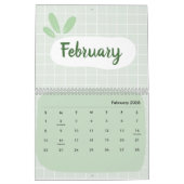 Cute & Colorful 2026 Calendar Kalender (Feb 2026)