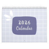 Cute & Colorful 2026 Calendar Kalender (Titelbild)