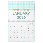 Cute & Colorful 2026 Calendar Kalender (Jan 2026)