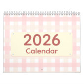 Cute & Colorful 2026 Calendar Kalender (Titelbild)