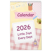 Cute Colorful 2026 Calendar Kalender (Titelbild)