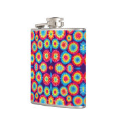 Cute colorful abstract suns patterns flachmann (Links)