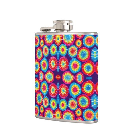 Cute colorful abstract suns patterns flachmann (Links)