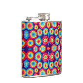 Cute colorful abstract suns patterns flachmann (Rechts)