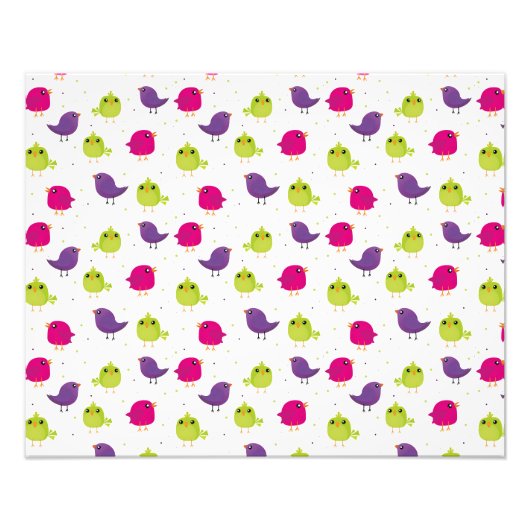 Cute colorful birds   fotodruck (Vorne)