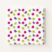 Cute colorful birds notizblock (Rückseite)