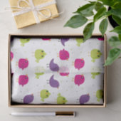 Cute colorful birds seidenpapier (Geschenk)