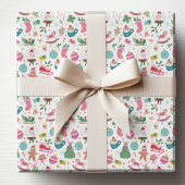 Cute Colorful Christmas Geschenkpapier