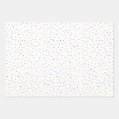 Cute Colorful Geschenkpapier Set (Vorderseite 3)
