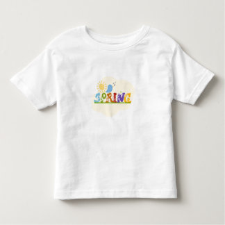 Cute Colorful Nature Graphic Tee for Kids