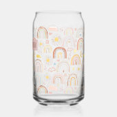 Cute Colorful Rainbows and Daisy Flowers Abstract Dosenglas (Links)