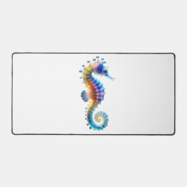Cute Colorful Seahorses Schreibtischunterlage