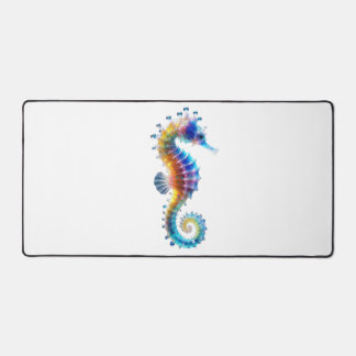 Cute Colorful Seahorses Schreibtischunterlage