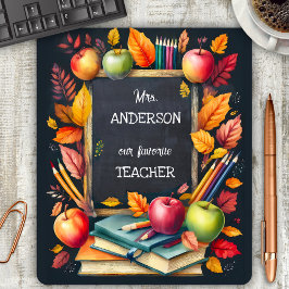 Cute Colorful Teacher Appreciation Mousepad
