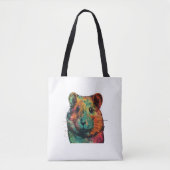 cute colour full hamster art design tasche (Vorderseite)