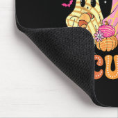 Cute Conchas And Cucuys Ghost Funny Mexican Hallow Mousepad (Ecke)