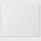 Cute Confetti Pattern | Playful Personalized Gift  Geschenkpapier (Flach)