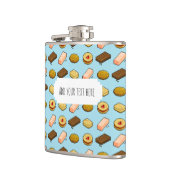 Cute Cookies Add Your Own Text Pixel Art Pattern Flachmann (Links)