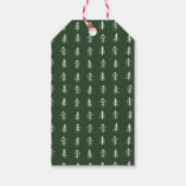 Cute Cookies and Cocoa Warm Wishes Holiday Geschenkanhänger (Rückseite)