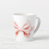 Cute Coquette Balletcore Valentine Milchtasse (Rechte Ecke)