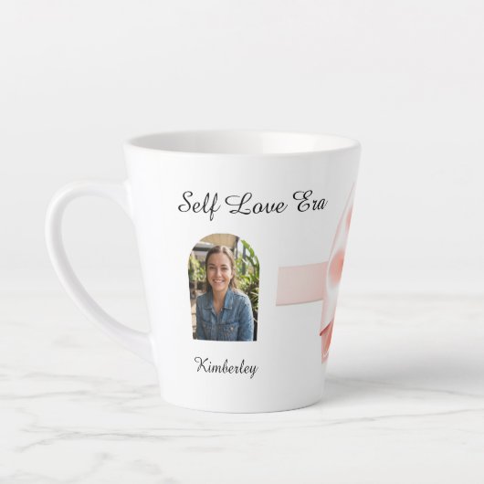 Cute Coquette Balletcore Valentine Milchtasse (Links)