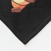 Cute Coquette Bow Capybara Pajamas Pjs Clothes Gir Fleecedecke (Ecke)