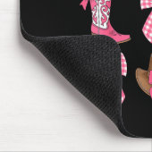 Cute Coquette Bow Nk Cowgirl Boots And Hats Cowgir Mousepad (Ecke)