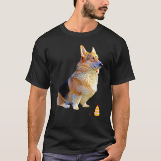 Cute Corgi Cake Tee  Pembroke Welsh Corgi Dog