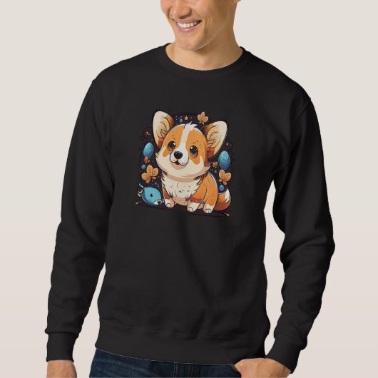 Cute Corgi Cool Pembroke Welsh Corgi  12 Sweatshirt (Vorderseite)