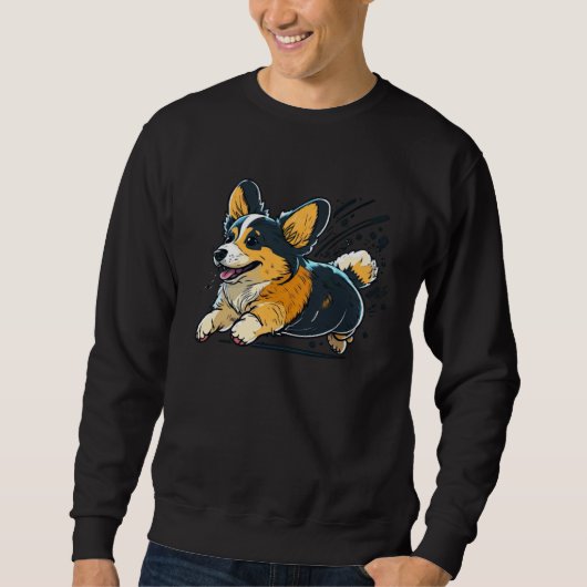 Cute Corgi Cool Pembroke Welsh Corgi  14 Sweatshirt (Vorderseite)