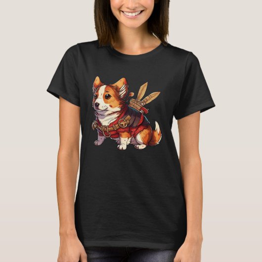 Cute Corgi Cool Pembroke Welsh Corgi  3 T-Shirt (Vorderseite)