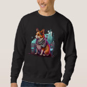 Cute Corgi Cool Pembroke Welsh Corgi 4 Sweatshirt (Vorderseite)