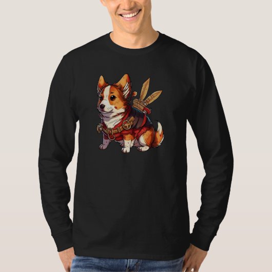 Cute Corgi Cool Pembroke Welsh Corgi 7 T-Shirt (Vorderseite)