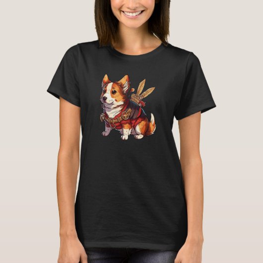 Cute Corgi Cool Pembroke Welsh Corgi 7 T-Shirt (Vorderseite)