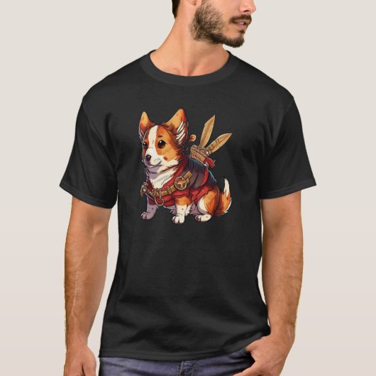 Cute Corgi Cool Pembroke Welsh Corgi 7 T-Shirt (Vorderseite)