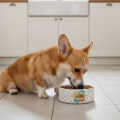 Cute Corgi Dog Bowls | Funny Pattern  Napf
