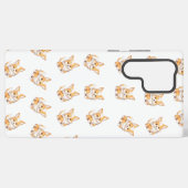 Cute Corgi Puppy Pattern Phone Case Samsung Galaxy Hülle (Rückseite (Horizontal))
