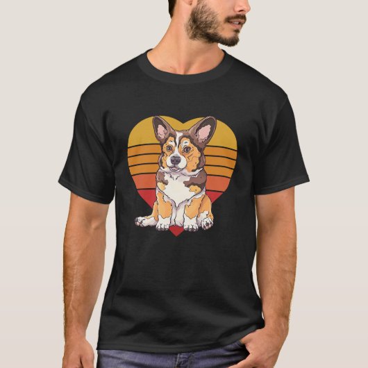 Cute Corgi T-Shirt (Vorderseite)