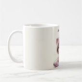 Cute Cosmic Cat Mug – Pastel Galaxy Kitten Kaffeetasse (Links)