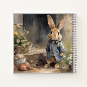 Cute Cottage Style Bunny | Easter Family Recipe Notizblock (Rückseite)